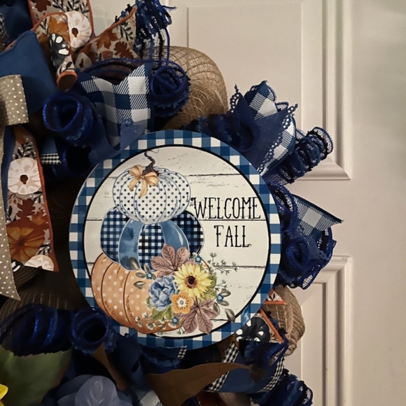 Fall wreath - Picture 2 of 2